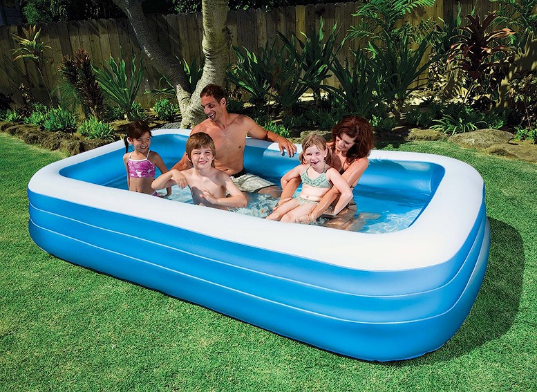 Надувной бассейн для ребёнка и взрослого