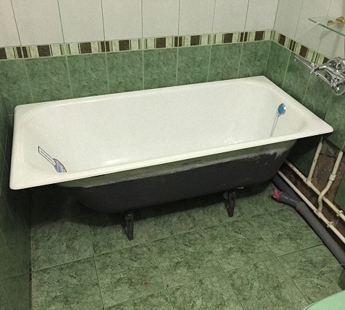 Установка стальной ванны: советы и рекомендации