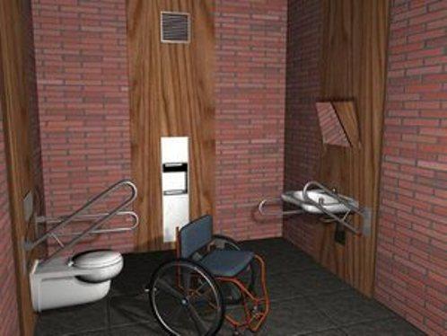 Гигиеническая зона, специально оборудованная для инвалидов