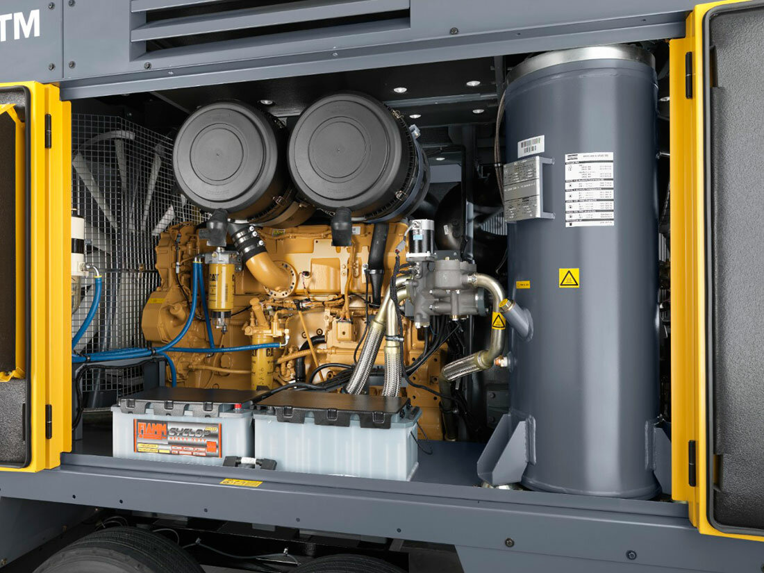 Что такое компрессорные станции с приводом от дизельных двигателей?