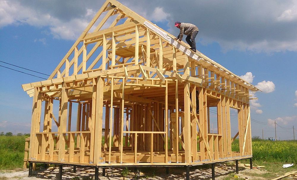 Как строят каркасные дома?