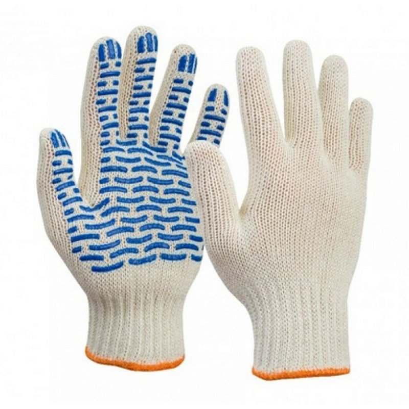 Когда стоит использовать рабочие перчатки ХБ?