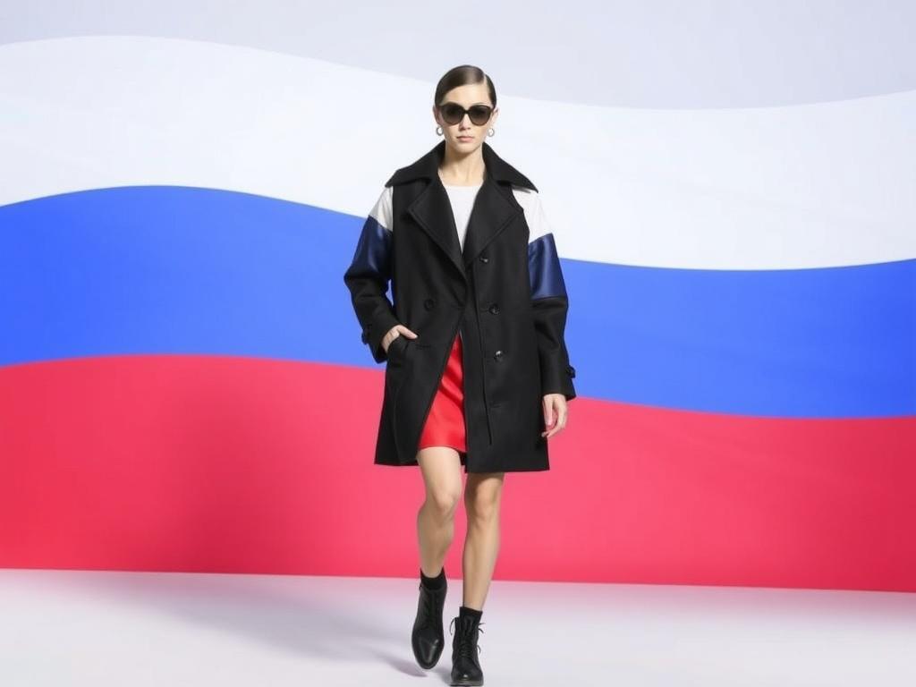 The Russian flag in global fashion - how the tricolor is used in clothing and accessoriesфото