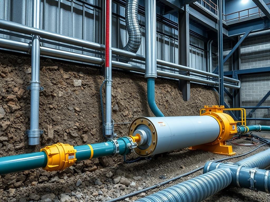 Modern materials for pipeline installationфото