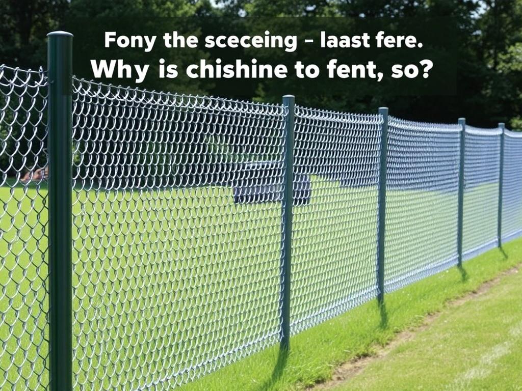 Забор из сетки рабицы: почему он встречается повсюду и не теряет популярности