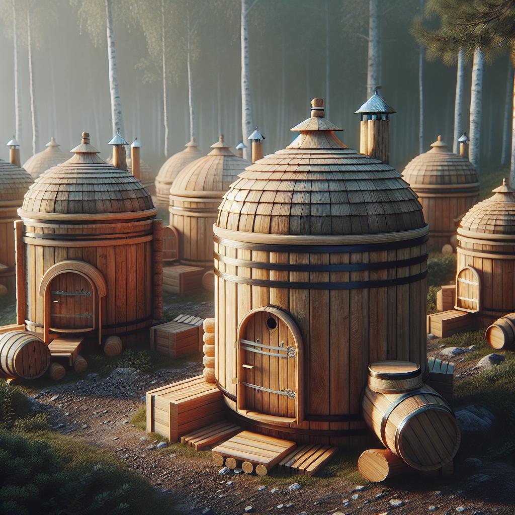Бани-бочки: как выбрать свою круглую сауну и не пожалеть