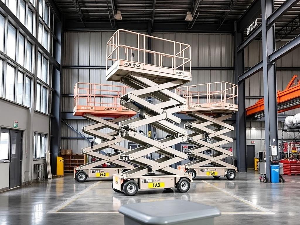 Ножничные подъёмники AURORA: понятный гид по выбору, эксплуатации и применению