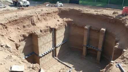 Укрепление котлованов — основные способы и области применения