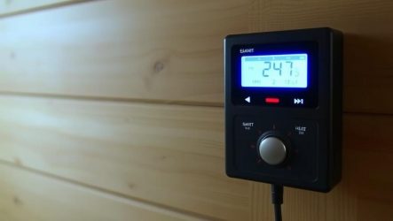 Сауна с электрической печью и термостатом: настройка и эксплуатация для комфортного прогревa