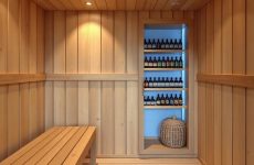 Сауна с зоной для ароматерапии и хранения масел: организация уютного и безопасного пространства