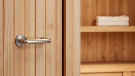 Как выбрать влагостойкую фурнитуру для дверей и полок в сауне: практическое руководство