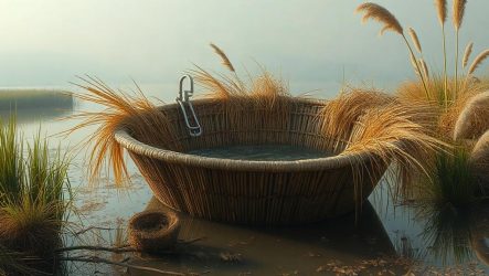 Баня из камыша: древняя технология, сохранившая тепло и смысл