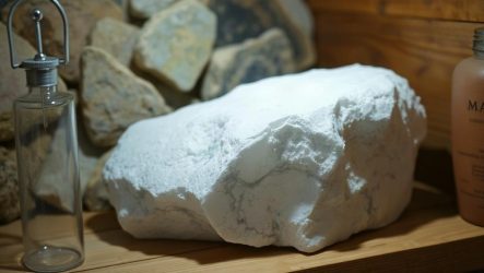 Белый кварц для бани: чистый камень, который преображает парилку