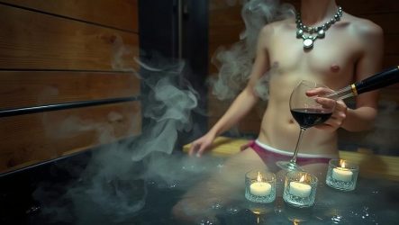 Поддача с вином в сауне: винная баня — необычный спа-ритуал, который стоит попробовать