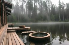Банные традиции Карелии: лес и озеро. Пар, веник и озерная тишина
