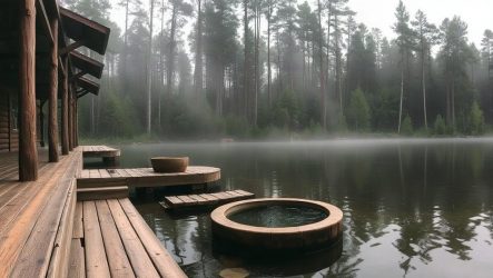 Банные традиции Карелии: лес и озеро. Пар, веник и озерная тишина