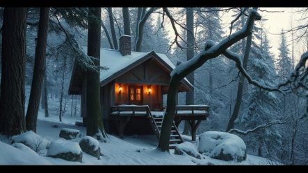 Баня из зимнего леса: миф или преимущество
