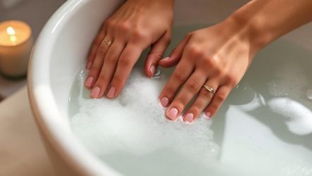 Тёплый маникюр после бани: питательные ванночки для рук и ногтей